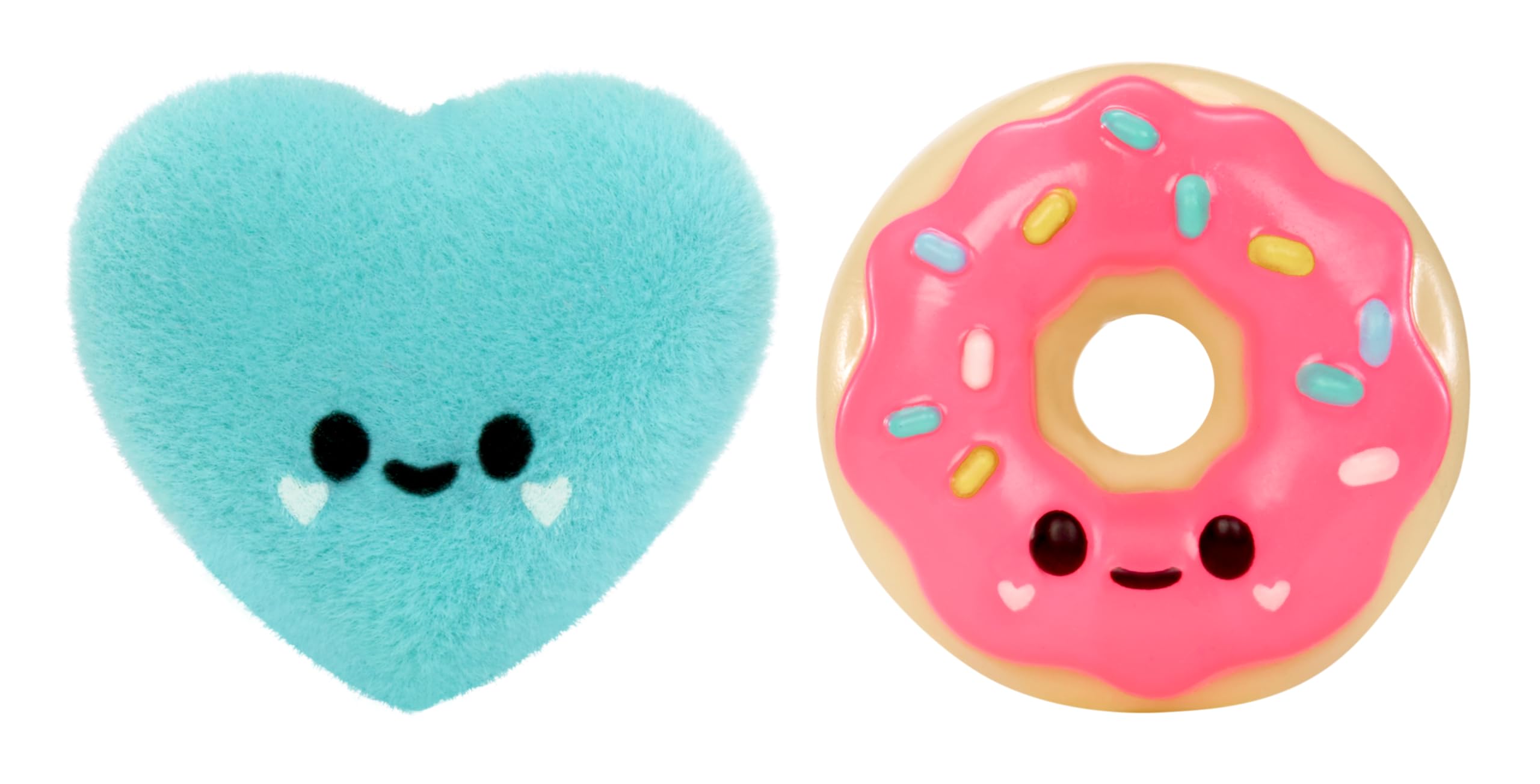 Amazon.com: Fluffie Stuffiez Heart Candy & Donut Minis Collectible